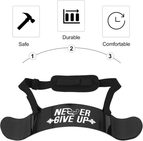 Bicep Curl Tool Training Board for Forearm Muscle Strengthening Lightweight Arm Support for Weightlifting Bodybuilding Efficient Biceps Workout Equipment in Saudi Arabia