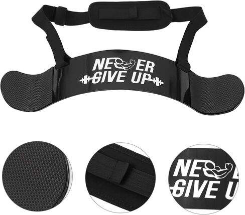 DECHOUS Bicep Isolator Training Board for Dumbbells Barbells Durable Muscle Builder Ergonomic Design for Enhanced Biceps Curls for Home Gym Workouts in Saudi Arabia