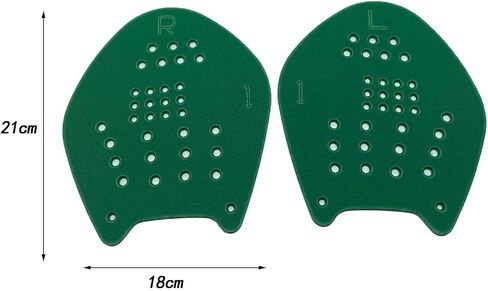 Generic Swim Training Hand Paddles Swimming Hand Paddles Flat Paddles PP Silicone Diving Pool Exercise Equipment Swim Paddles Hand in Saudi Arabia