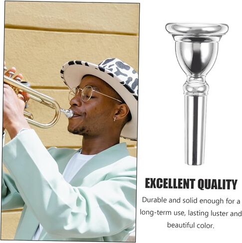 قطعة فم بديلة من ibasenice Euphonium، إكسسوار مطلي احترافي للمبتدئين، ناعم لحانات الحفلات الموسيقية المدرسية وممارسة الفرقة in Kuwait