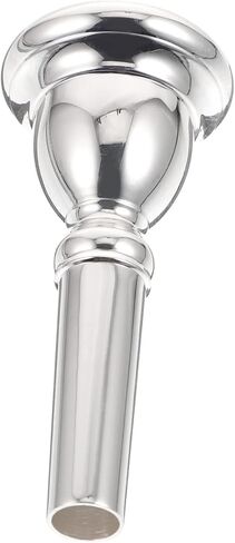 Euphonium Mouthpiece Silver Plated Copper Replacement for Wind Instruments and Easy to Clean for Professional Learners and Music Stores in Saudi Arabia