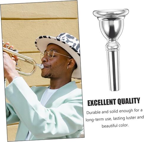 مادة نحاسية لقطعة الفم من مادة Euphonium العملية من DECHOUS لتعزيز الأداء ولمسة نهائية ناعمة وتفاصيل ملحقة لطلاب الموسيقى والمهنيين in Saudi Arabia