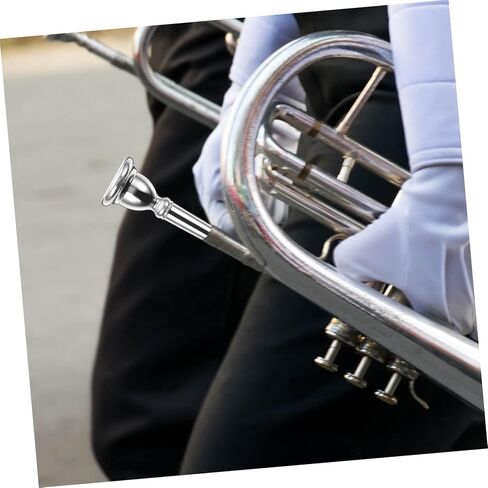 جزء أداة موسيقية مطلية بقطعة الفم البديلة من Vaguelly Euphonium للحفلات المدرسية وممارسة الفرقة، جودة متينة ومقاومة للتآكل in Saudi Arabia