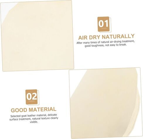 طبل الجلد طبل أفريقي استبدال الجلد أداة ملحق خفيفة الوزن جلد الغنم نمط عشوائي in Kuwait