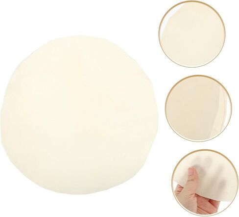 طبل الجلد طبل أفريقي استبدال الجلد أداة ملحق خفيفة الوزن جلد الغنم نمط عشوائي in Kuwait