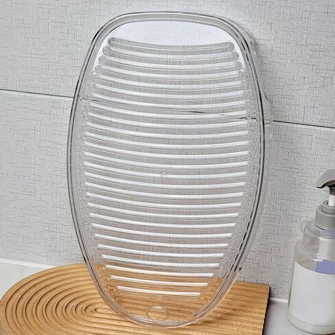 Multifunctional Transparent PET Washboard for Hand Washing Clothes, Ideal for Pants, Towels, Socks - Laundry Sink (Blue) in Saudi Arabia