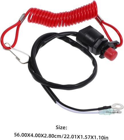 Cabilock 3pcs Boat Engine Emergency Lanyard Safety Cord ATV Engine -Release Design for Boats and Atvs Safety Tether for Emergency Shutoff in Saudi Arabia