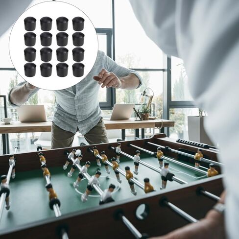 Kisangel ملحقات كرة قدم الدرابزين نهاية قبعات طاولة كرة قدم لعبة نهاية غطاء ختم طاولة كرة قدم قضيب كرة القدم in Kuwait