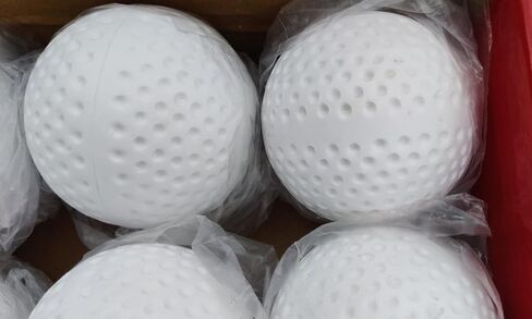 N A Sports Field Hockey Balls – Pack of 6 White Dimpled Training Balls | Durable Plastic Construction for Practice & Matches | Ideal for Turf & Outdoor Play. in Saudi Arabia