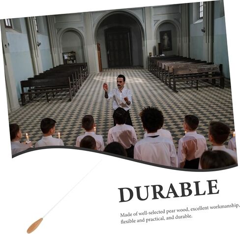 Yardwe Performance Durable Pear Conducting Stick for Music Concerts Lightweight and Comfortable Grip for Orchestra Conductors Superb Craftsmanship in Saudi Arabia