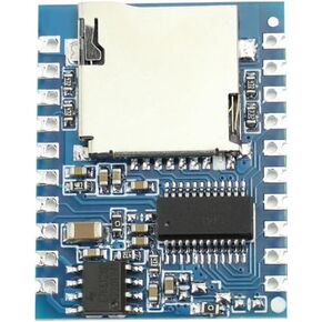 Mono Voice Playback Module, DC 3.7V/5V 5W Sound Playback Board 32G TF Card MP3 WAV UART Controller for Amplifier Equipment Music in Kuwait