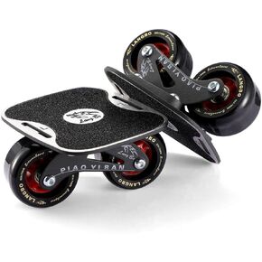 Roller Road Drift Skates Plate, Split Skateboard Portable with Non-Slip Aluminum Alloy Board, Steel Bracket, Wide Pu Wheels, Quality Bearings in Kuwait