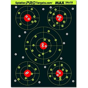 18x24 أهداف ترشيش كبيرة جدًا. ترشاش بلونين لرؤية لقطاتك بسهولة! بقع الفلورسنت الصفراء والبيضاء الساطعة. in Kuwait