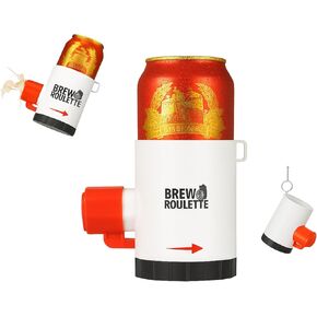 Brew Roulette Surprise Twist-and-Pass Shotgun Roulette Drinking Games - Party Game - Like Hot Potato With Your Favorite Beverage - Games for Adults Wild Party Fun for BBQ Party, Pregame & More in Saudi Arabia
