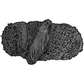 Predator Sports | 5mm Black Lacrosse Goal Replacement Net | Fits 6 x 6 x7 Official Size Frames | Triple-Stitched for Longevity | Youth, High School, Collegiate-Level in Saudi Arabia
