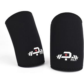 Weightlifting Elbow Sleeves (1 Pair) - Heavy-Duty 7mm Neoprene Compression Elbow Braces for Men & Women - Support for Bench Press, Powerlifting, Fitness & Gym Workouts (Black, XL) in Saudi Arabia