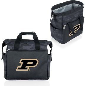 Picnic TIME NCAA Purdue Boilermakers On The Go Lunch Bag Cooler, Soft Cooler Lunch Box, Insulated Lunch Bag, (Black Camo) in Saudi Arabia