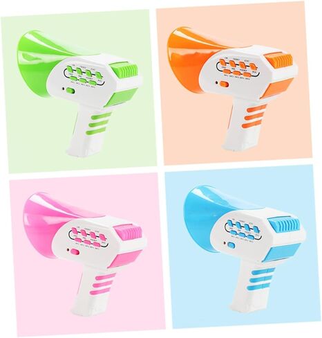 لعبة مكبر الصوت مغير الصوت متعدد القنوات من هاناباس مع تأثيرات صوتية فريدة وإيقاعات DIY مكبر صوت محمول للأولاد والبنات معدلات صوت مبتكرة للحفلات والمرح in Saudi Arabia