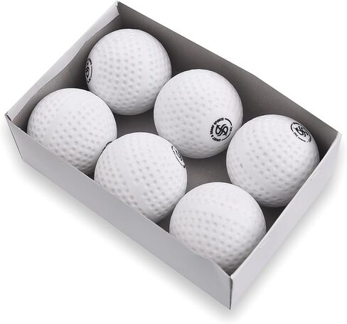 كرات الهوكي الميدانية الذكية والحادة، سطح أبيض مدمل، 6 عبوات in Kuwait