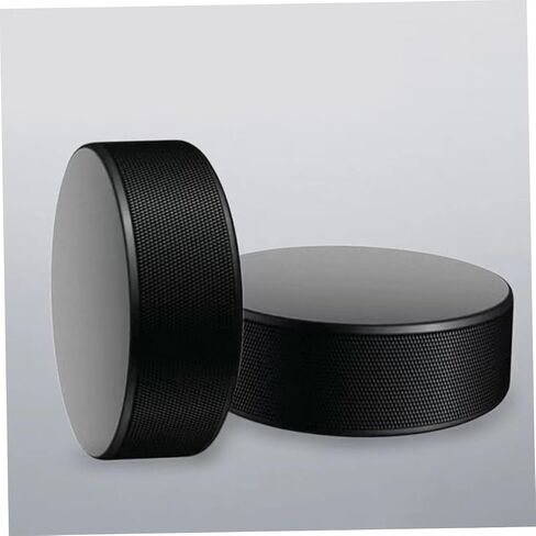 DECHOUS Black Ice Hockey Balls for Training High Durability for Skill Development All Ages for Indoor and in Saudi Arabia
