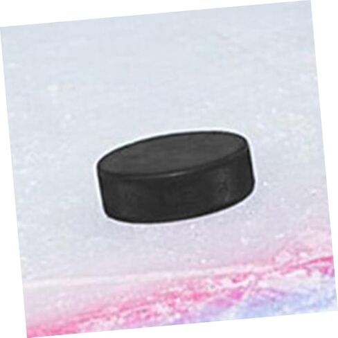 DECHOUS Black Ice Hockey Balls for Training High Durability for Skill Development All Ages for Indoor and in Saudi Arabia