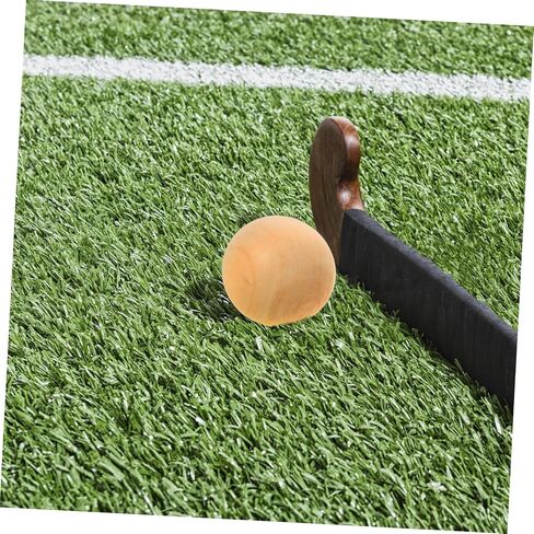 Toyvian 15Pc Hardwood Swedish Stickhandling Balls Durable Floorball Training Equipment for Enhanced Skills and Coordination Hockey in Saudi Arabia
