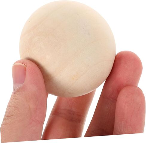Toyvian 15Pc Hardwood Swedish Stickhandling Balls Durable Floorball Training Equipment for Enhanced Skills and Coordination Hockey in Saudi Arabia