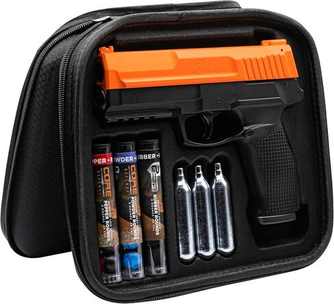 P2P Secure 68P .68 Cal CO2-Powered 6-Shot Launcher Starter Kit — Less-Lethal Personal Defense in Saudi Arabia