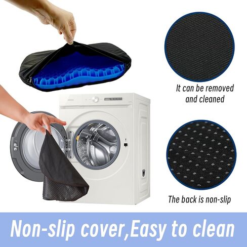 Kayak Seat Cushion - Blue Cooling Gel Kayak Accessory Removable Waterproof Cover | Comfort for Kayak Seats, Fishing, Car seat，Office Chair & Outdoor Use in Saudi Arabia