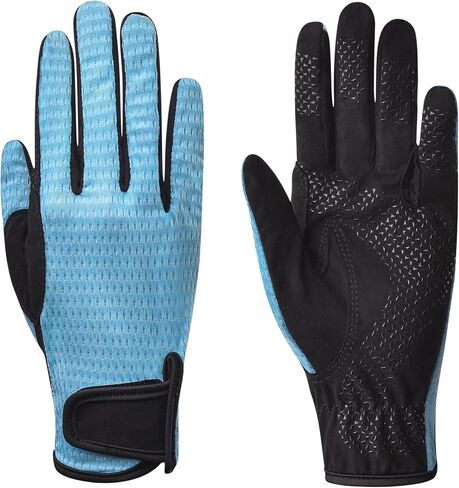 Amoy Women's Horse Riding Gloves Breathable Horseback Stretchable Equestrian Gloves Lady Youth Girls Outdoor Biking Cycling Sport Mitts in Saudi Arabia