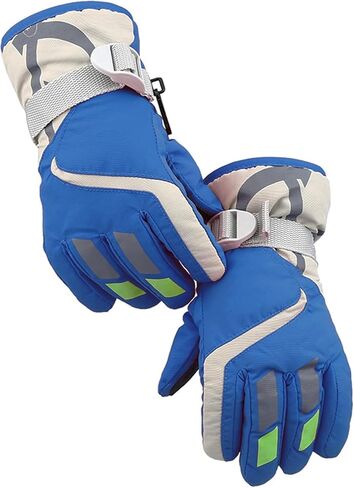 IZUS Kids Cold-Weather Ski-Gloves Winter-Warm Boy-Girl Windproof Snow-Gloves for Snowboarding Sledding Cycling Toddler 3T-6T in Saudi Arabia