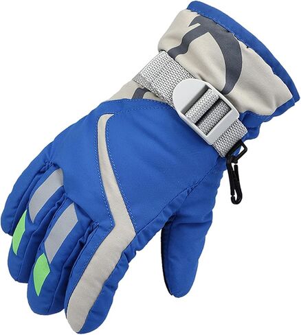 IZUS Kids Cold-Weather Ski-Gloves Winter-Warm Boy-Girl Windproof Snow-Gloves for Snowboarding Sledding Cycling Toddler 3T-6T in Saudi Arabia