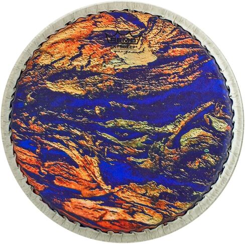 Remo 11.75" Skyndeep Conga Head (Tucked Collar) with Molten Sea Graphic in Saudi Arabia