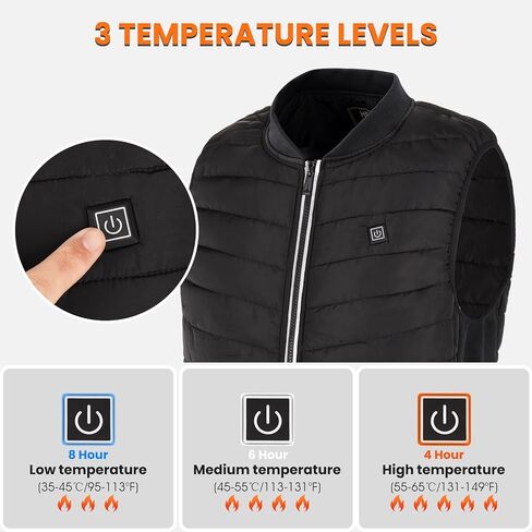 Heated Vest for Men Women,Rechargeable Electric Heated Vest in Saudi Arabia