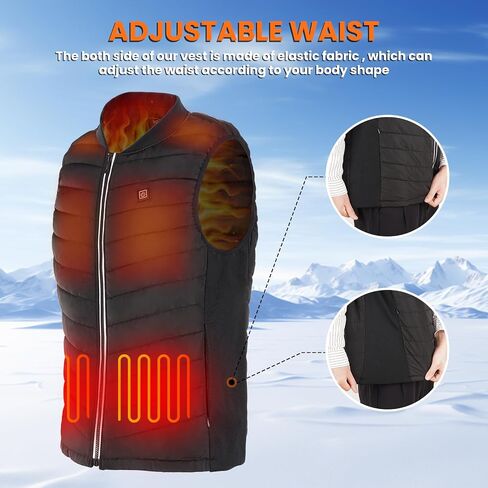 Heated Vest for Men Women,Rechargeable Electric Heated Vest in Saudi Arabia