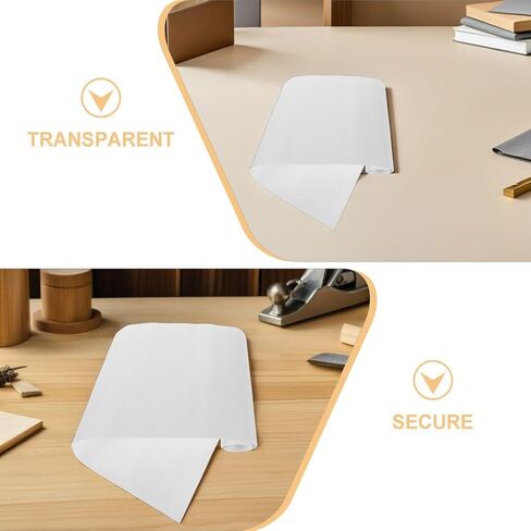 Yardwe Skateboard Grip Tape Sheet Anti Slip Grip Tape Waterproof Non Skid Transparent Sandpaper Sticker for Roller Board Stairs Pedal Wheelchair Step 109cm in Saudi Arabia