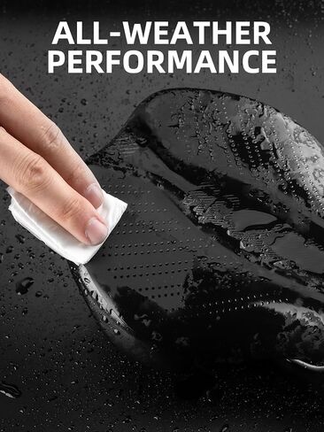 ROCKBROS Comfortable Bike Seat Cushion Made of Thick, High-Density Memory Foam for Men Women Waterproof High Carbon Steel Bike Seat Fit for Mountain Road Bike with Dense Anti-Slip Reflective Dots in Saudi Arabia