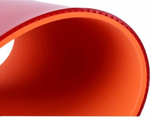 BestParts DHS Hurricane 8 لوح مطاطي احترافي لتنس الطاولة، سمك مطاط Ping Pong 2.15 مم، صلابة 39 درجة، أحمر أو أسود in Saudi Arabia