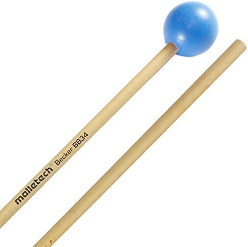 Malletech Bob Becker Xylophone Mallet - Medium Bright Blue Medium Hard in Saudi Arabia