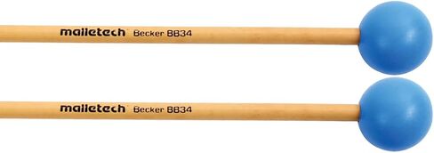 Malletech Bob Becker Xylophone Mallet - Medium Bright Blue Medium Hard in Saudi Arabia