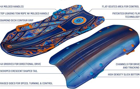 Premium Foam SNO-Storm Snow Sled in Kuwait
