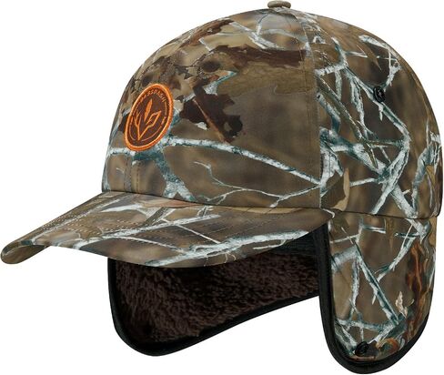 BASSDASH Warm Fleece Lined Hat with Ear Flap Winter Water Resistant Windproof Baseball Sports Cap for Hunting Hiking Fishing in Saudi Arabia