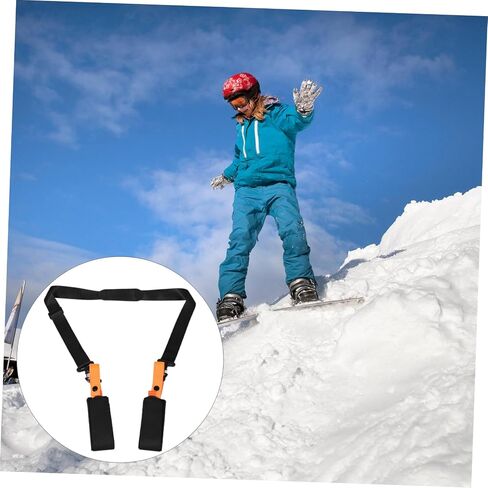 VICASKY Adjustable Snowboard Shoulder Strap Comfortable and Ski Carrying Strap for and Storage of Snowboards and Skis Ergonomic Design for Reduced Shoulder Strain in Saudi Arabia