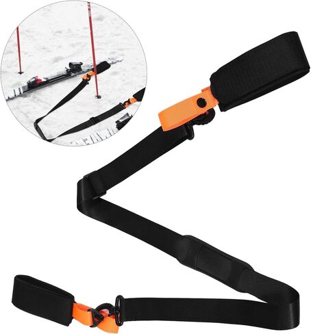 VICASKY Adjustable Snowboard Shoulder Strap Comfortable and Ski Carrying Strap for and Storage of Snowboards and Skis Ergonomic Design for Reduced Shoulder Strain in Saudi Arabia