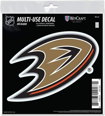 WinCraft Anaheim Ducks S49187 All Surface Decal in Saudi Arabia