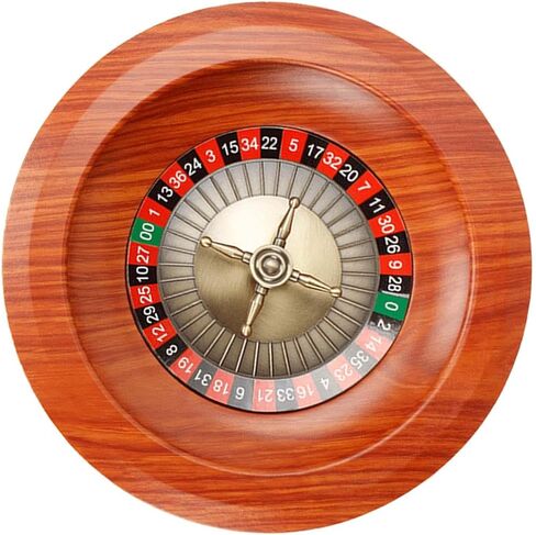Roulette Wheel Tabletop Educational Party Game Rotating Game Wheel for Gathering in Kuwait