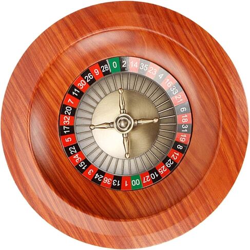 Roulette Wheel Tabletop Educational Party Game Rotating Game Wheel for Gathering in Kuwait
