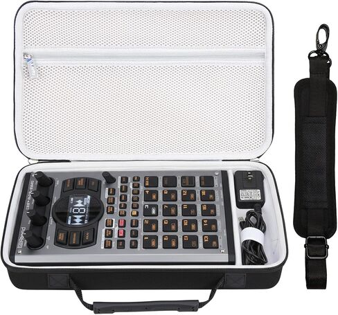 حافظة لجهاز SP-404MKII Creative Sampler and Effector، حقيبة حمل للسفر لـ SP-404MK2 / SP-404 / SP-404SX / SP-404A / Soundswitch Control One (أسود) in Kuwait