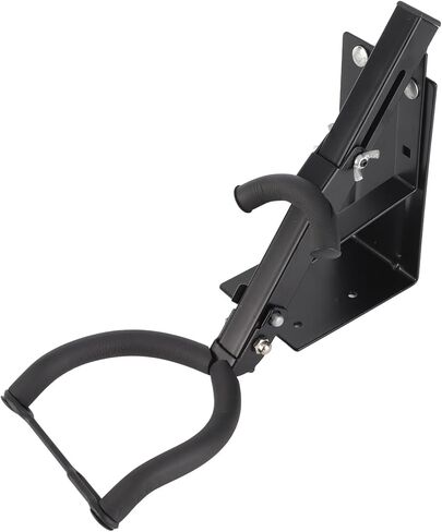 Drfeify Saxophone Wall Mount Stand, Adjustable Metal Holder with Protective Sponge, Alto Tenor Sax Display in Kuwait