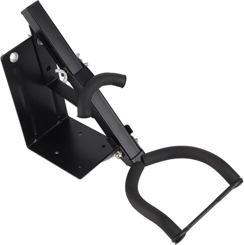 Drfeify Saxophone Wall Mount Stand, Adjustable Metal Holder with Protective Sponge, Alto Tenor Sax Display in Kuwait